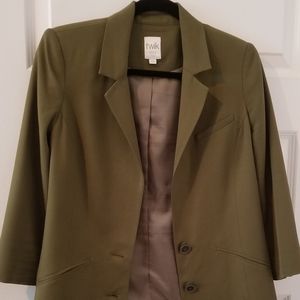Olive blazer